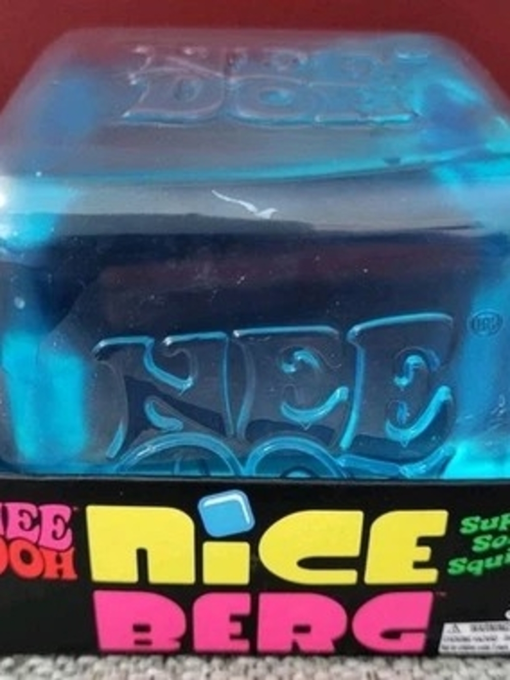 NEW NeeDoh NICEBERG BLUE Giant XL, NEE DOH
